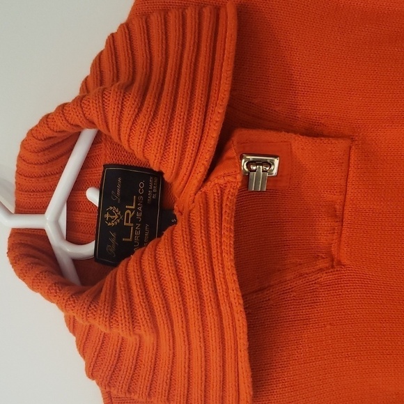 Ralph Lauren Women's Knit Sweater Pullover Gold clasp Women Small - Picture 3 of 13